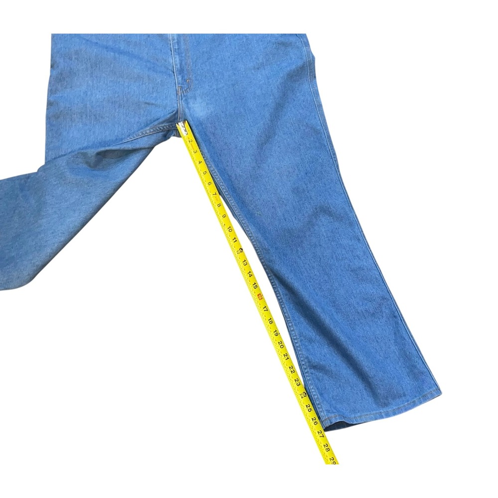 Vintage 977 Levi's 2001 Men's Denim Jeans Actual Measurements 40x27" FLAW Y2K - Picture 8 of 10